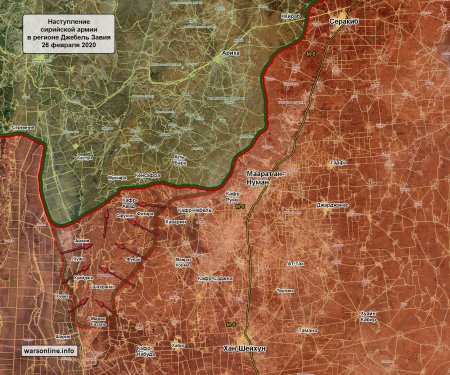Сирийская армия освободила все нагорье Джебель Шахшабо и часть долины Аль-Габ