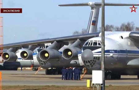 Группа из девяти военных Ил-76 с эпидемиологами и вирусологами вылетит в Италию