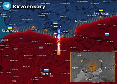 СРОЧНО: Враг бросил бронетехнику на прорыв в Запорожской области, идёт ожесточённый бой