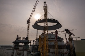 На ЭБ-2 АЭС Руппур в Бангладеш начался монтаж купольной части НЗО